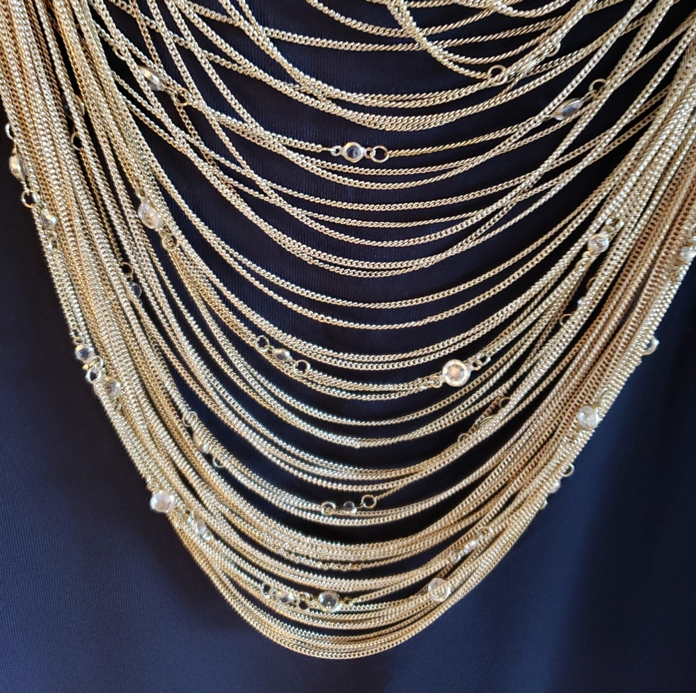 Bcbgmaxazria Multi Chain Necklace - image 3